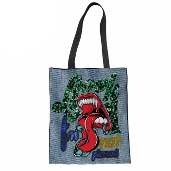 

Women Handbags Casual Tote Ladies Beach Bag Female Jeans Hand Bags Teenager Girls Shoulder Bag Feminina Shopping Handbags