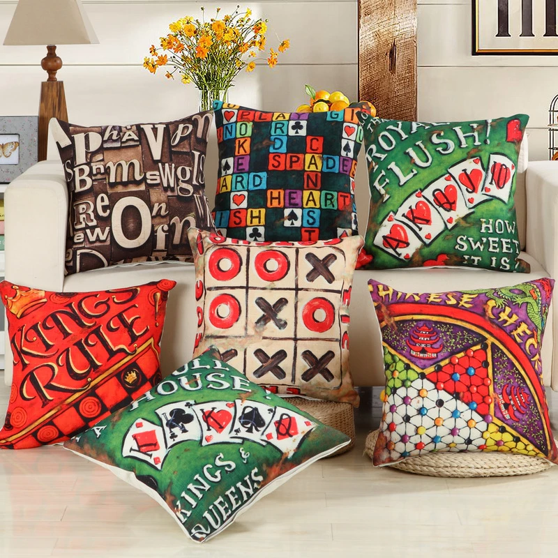 Los cojines creativos con estampado de garabatos incluyen relleno 18 pulgadas, almohadillas especiales para coche, silla, sofá, asiento, respaldo, almohadas de cintura|waist pillow|sofa seatprint cushion - AliExpress