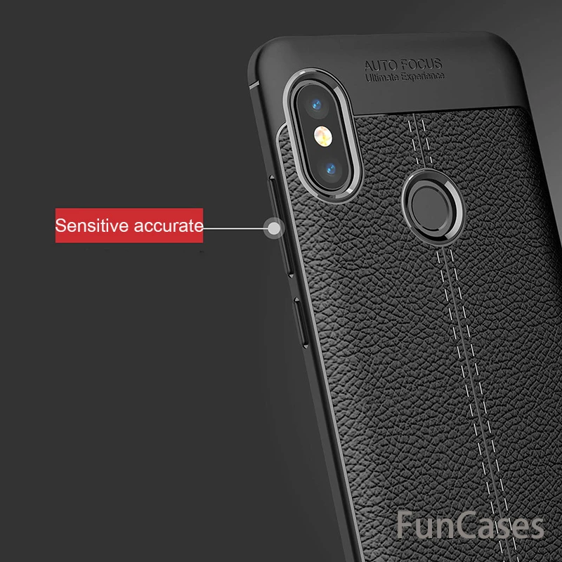 Чехол из ТПУ углеродного волокна для Xiaomi Redmi Note 5 Мягкая силиконовая