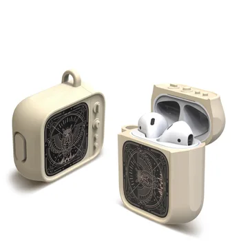 

TV Style Wireless Bluetooth Earphone Case for Airpods Case Silicone Soft Rubber Full Protective Case for Airpods Soft Case Cover