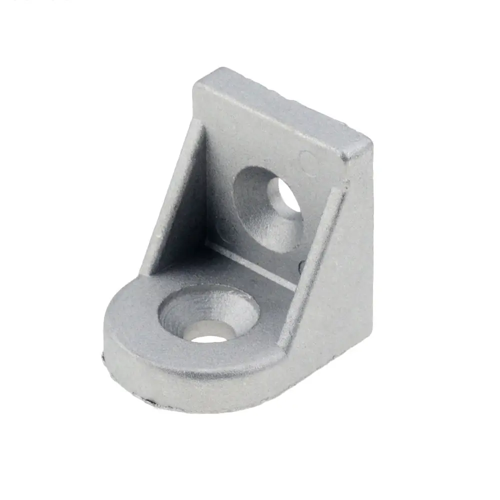 1PC Steering Angle Corner Bracket 3030 4040 4545 90 Degree Connector Connection Joint for Aluminum Profile - Цвет: 4545 Alum