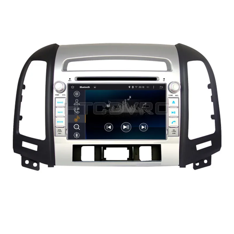 Clearance YMODVHT 7inch 4G Octa Core Android 9.0 7.1 Car DVD GPS for Hyundai Santa FE 2006 2007 2008 2009 2010 2011 2012 Auto RDS Radio 17