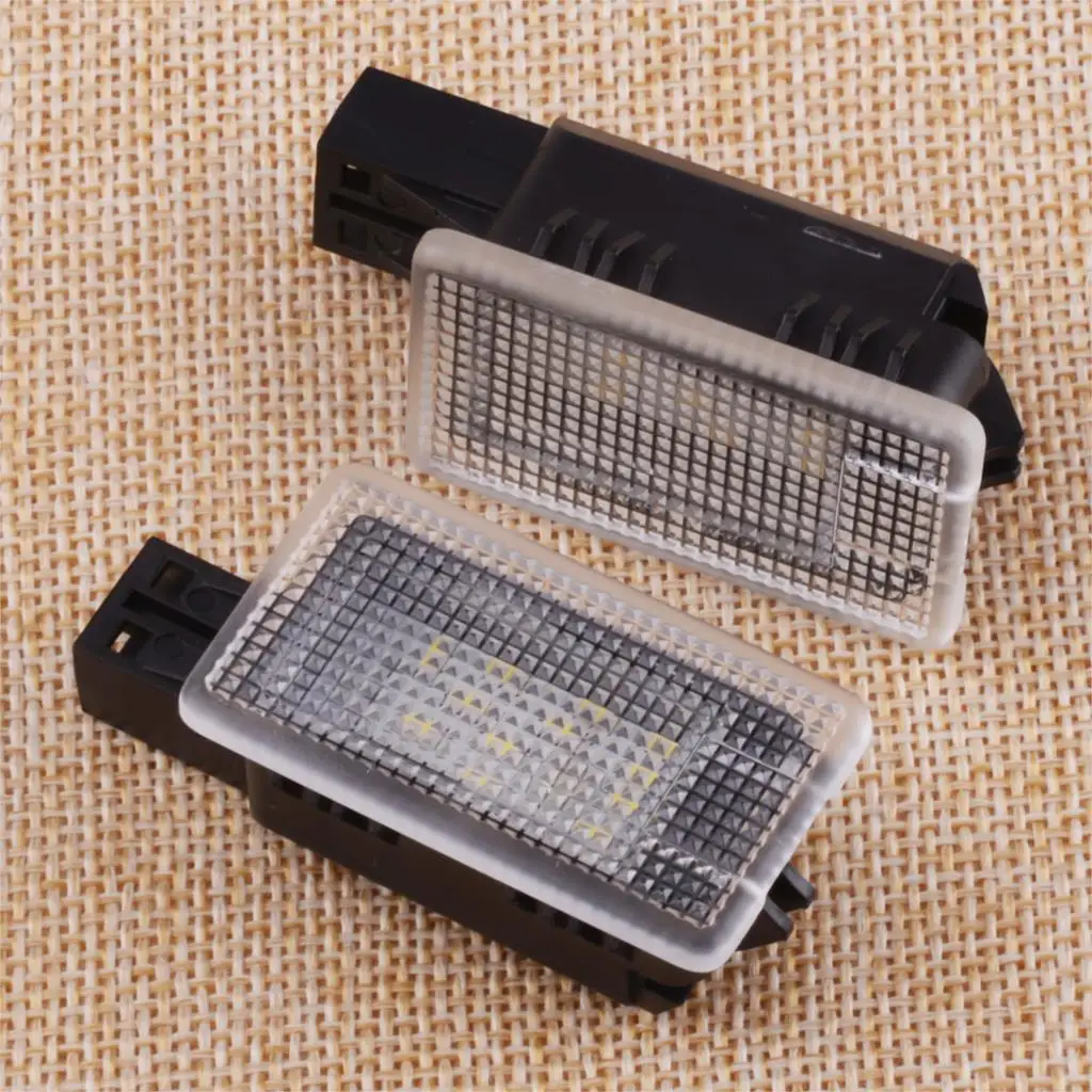 

CITALL 2pcs 12V 18 LED Luggage Trunk Light Error Free 3W 0.3A Fit for Volvo C70 S60 S80 V40 V50 XC60 XC90 2014