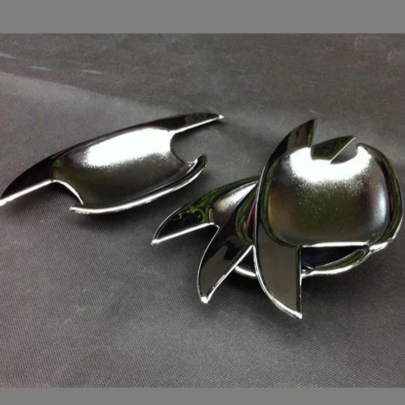 

Free Shipping High Quality ABS Chrome Door Handles Protect Door Handle Bowl Cover For 2013-2016 Peugeot 3008