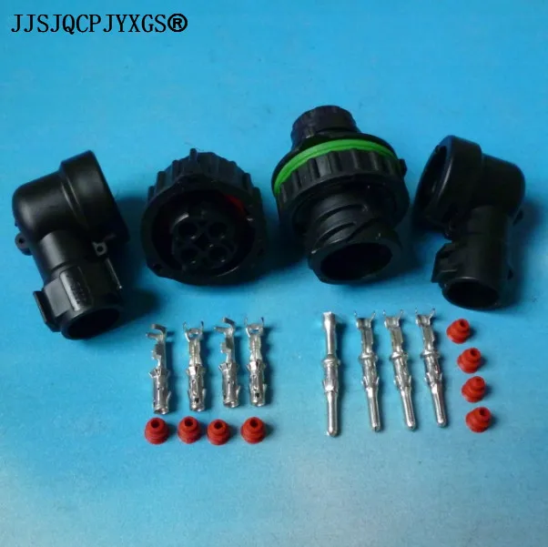 JJSJQCPJYXGS 4 pin авто Электрический жгут проводов мужские и женские разъемы с