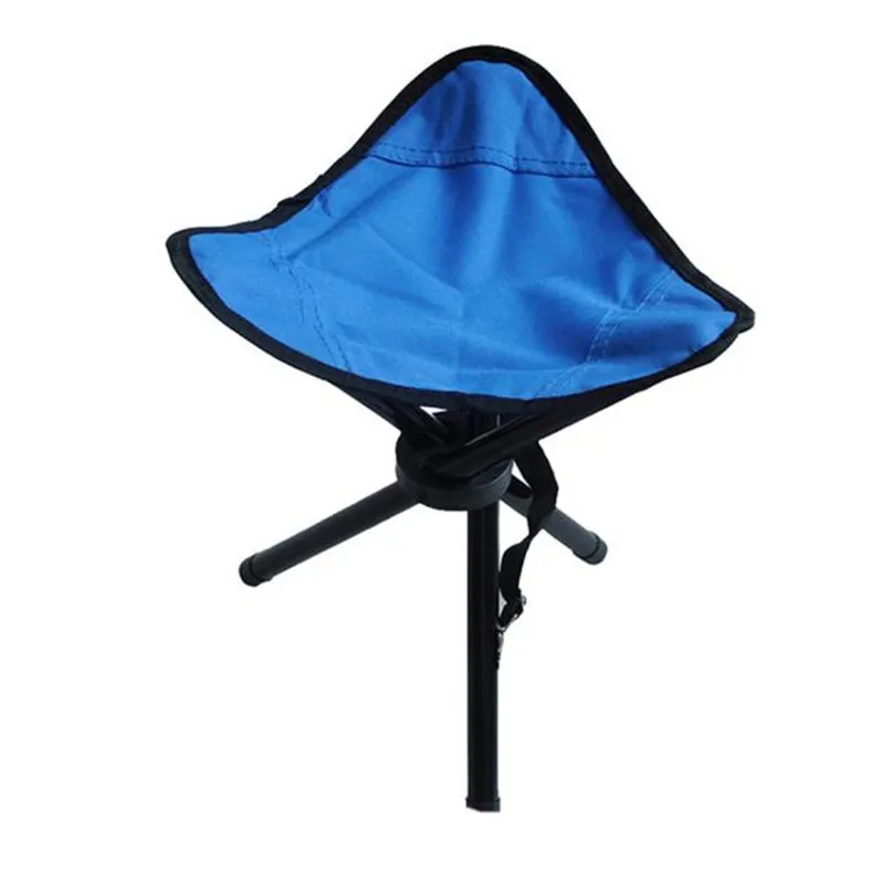 Outdoor Portable Three-Legged Folding Stool Fishing Chairs Camping Folding Stool Portable 3 Legs Chair Tripod Seat Outdoor #2O29 (1)