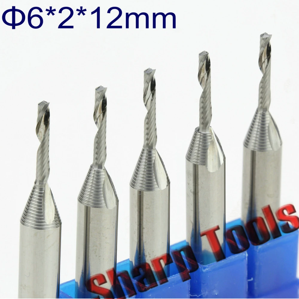 Solid Carbide Straight End Mill 4 Flute Milling Cutter Drill Bit Kit 1-12mm BU