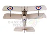 Free shipping RC Airplane Ultra-micro Balsawood Aircraft Light Laser-cut Airplane SE5A Aeromodelling Kit K4 2