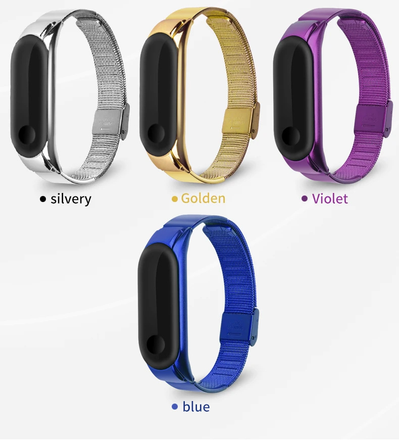 Для mi band 3 металлический браслет из нержавеющей стали с пряжкой для Xiao mi Band 3 сменный Браслет для mi band 3 браслет из нержавеющей стали