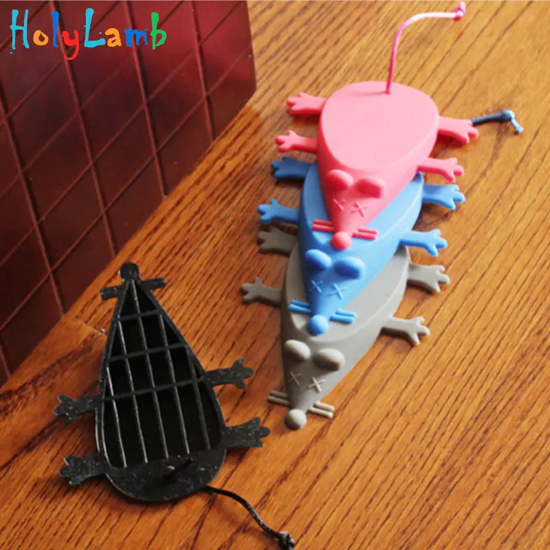 New Baby Safety Cute Cartoon Mouse Silicone Door Stopper Door Stop Guards Safe Protector Anti-pinch Hand Child Safety Security