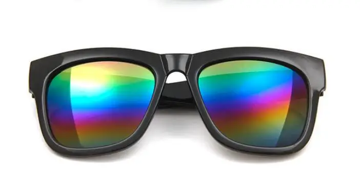 Классические Винтажные Солнцезащитные очки для мужчин, для вождения, квадратная оправа, солнцезащитные очки для женщин, фирменный дизайн, UV400, для улицы, Oculos De Sol - Цвет линз: Colors