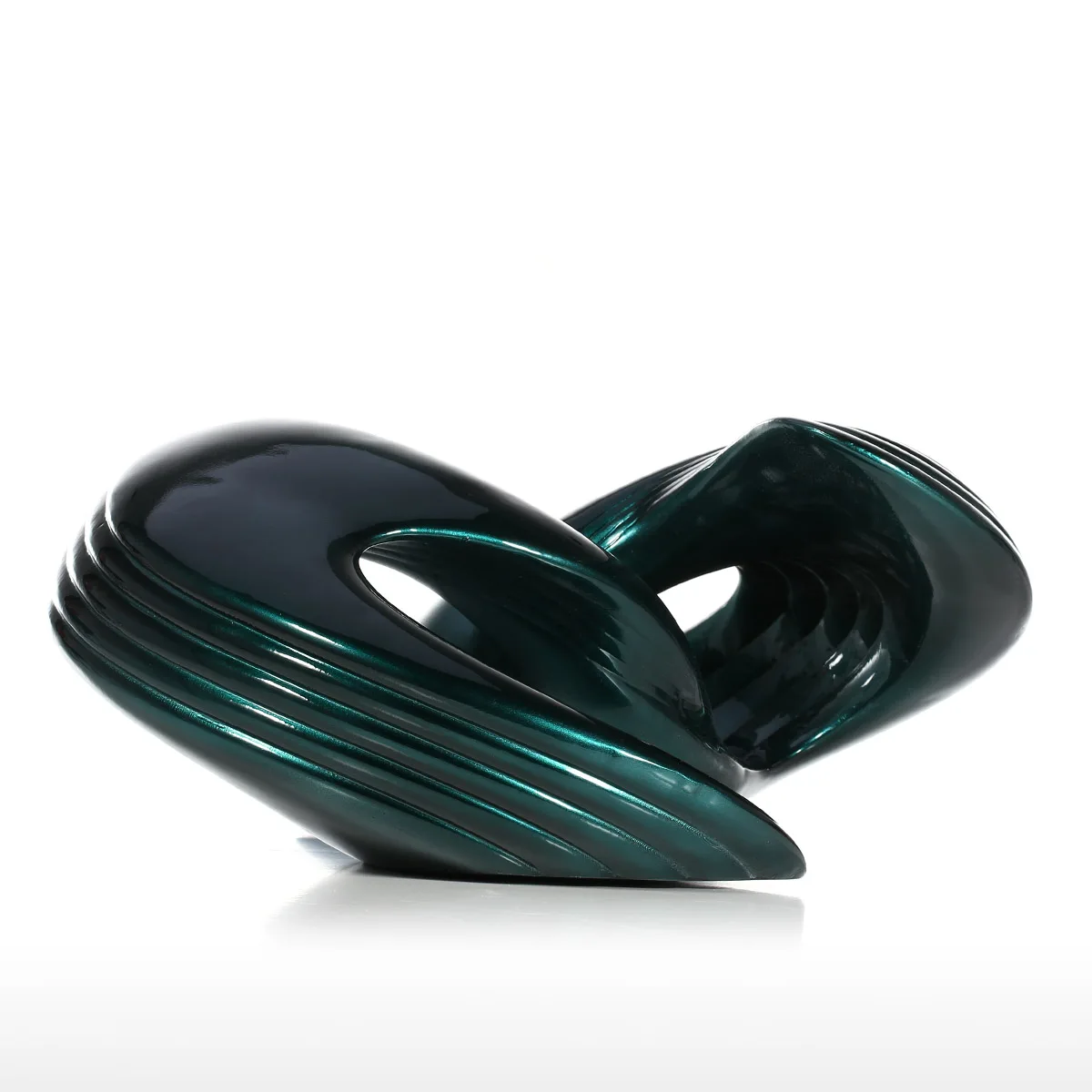 Spiral Abstract Statue and Sculpture Eenvironmental Resin Decorative Modern Sculpture Tabletop Figurine Modern Art Forever Decor