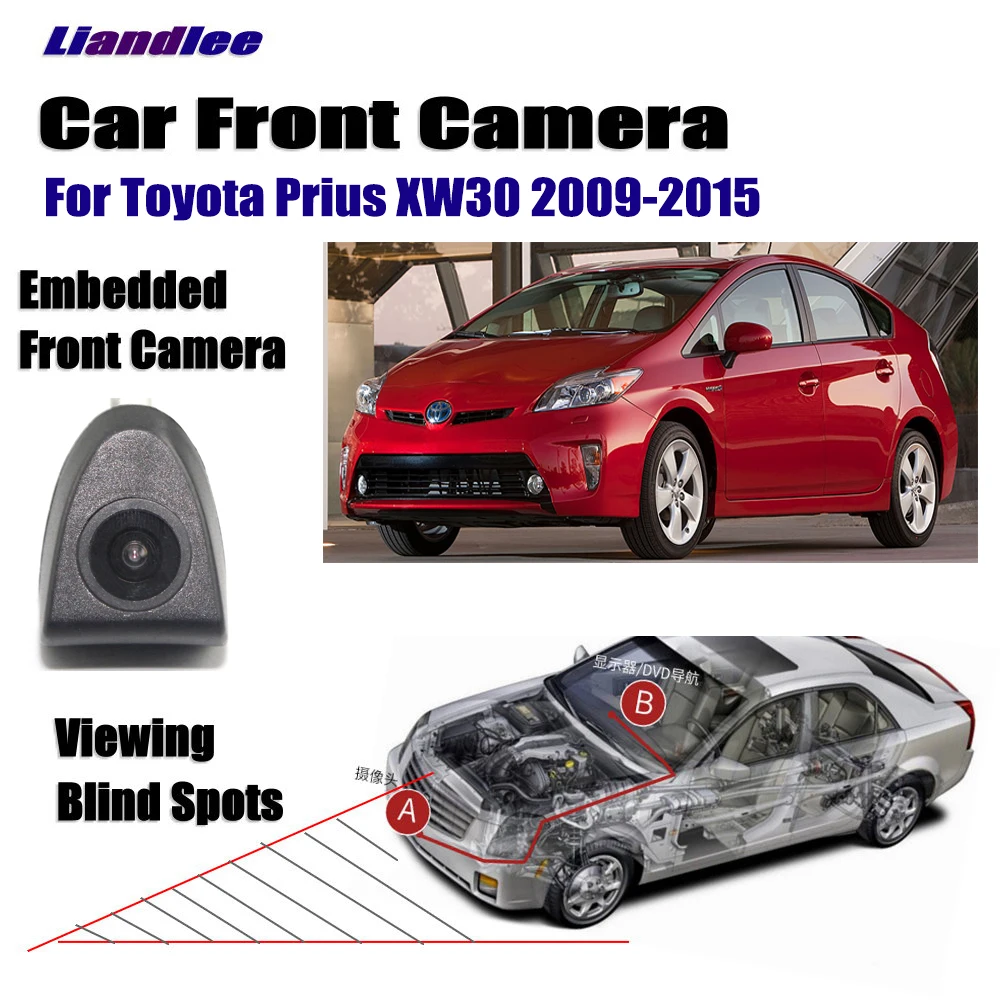 Автомобильная камера переднего вида для Toyota Prius XW30 2009-2015 2010 2011 2012 не заднего