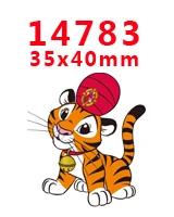 14783 30 шт мультфильм персонаж плоское украшение из смолы PR 14902 - Цвет: 14783