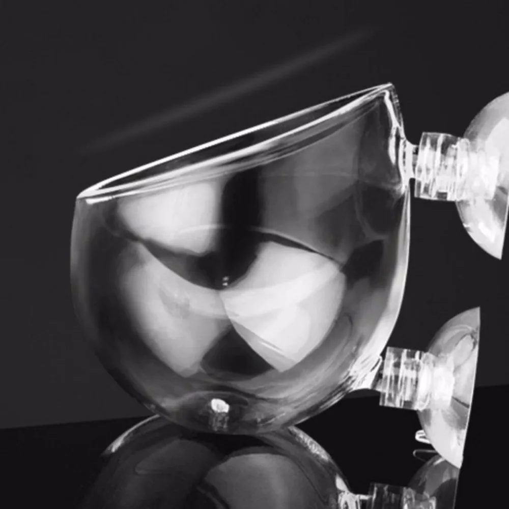 Nicrew украшение для аквариума миниатюрный Хрустальный горшок из стекла Полька вода в горшках посадочный цилиндр чашки аквариумные аксессуары