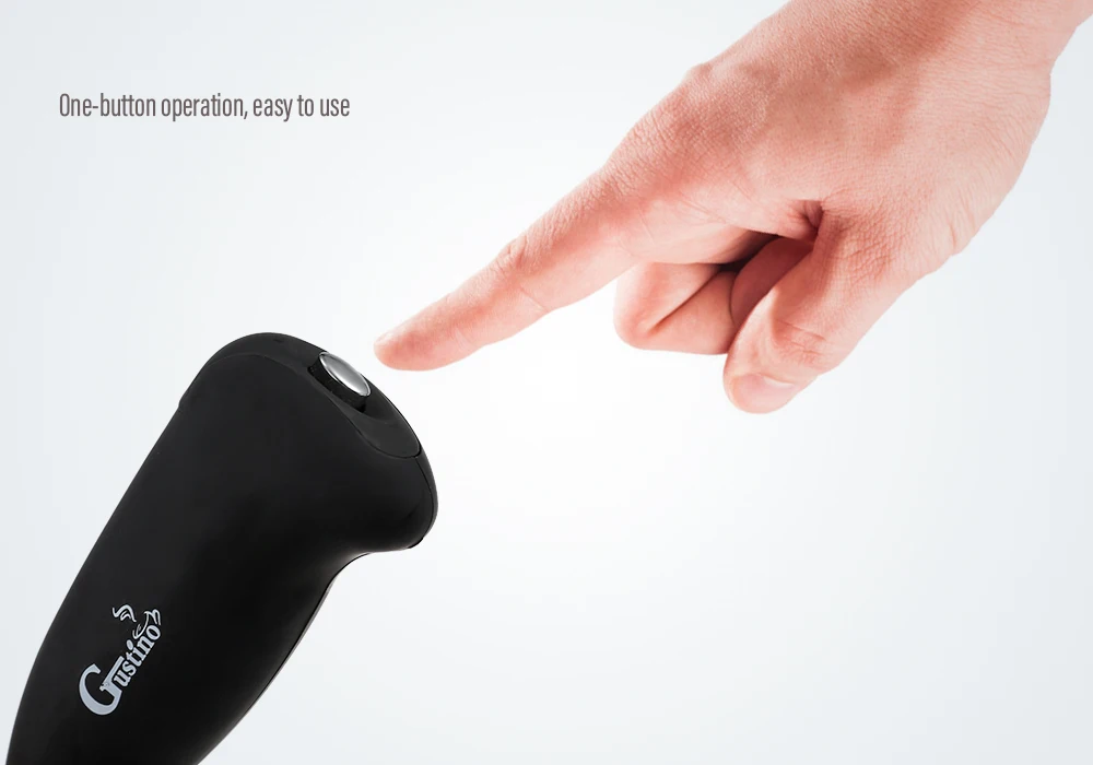 Gustino Electric Hand Mixer Egg Beater Coffee Juice Stirrer