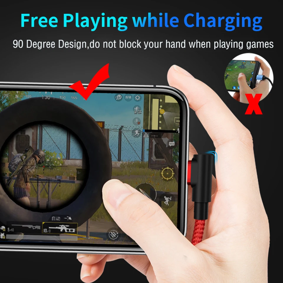 Магнитный кабель Type C 3A Micro Usb для быстрой зарядки и передачи данных Android Samsung A50 S20