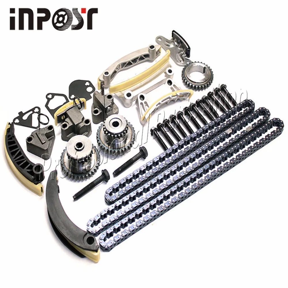 Timing Chain Kit For 07-15 Chevy Buick Cadillac CTS SRX Suzuki 2.8 3.0 3.6L DOHC цена Timing Chain Kit For 07-15 Chevy Buick Cadillac CTS SRX Suzuki 2.8 3.0 3.6L DOHC цены онлайн