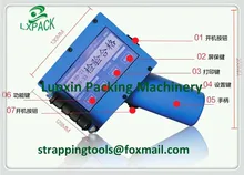 LX PACK Lowest Factory Price Large Character Ink Jet Printer DOD Small Character Consumable hand jet