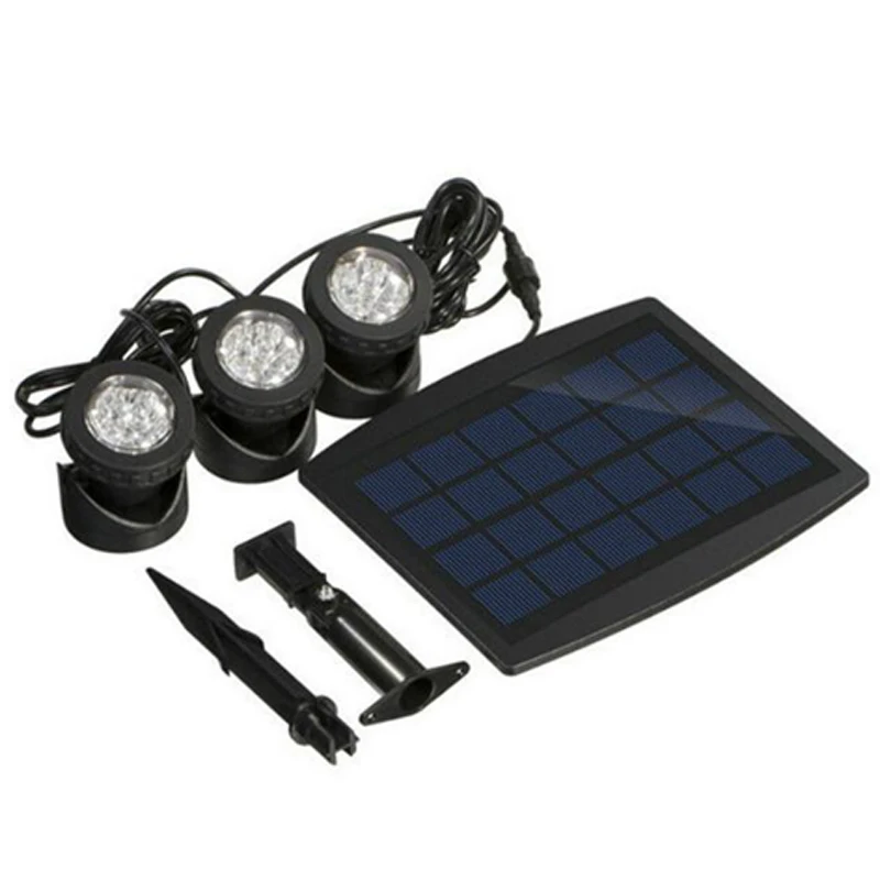 Emissor de Luz Jardim ao ar Solares para a Paisagem do Jardim Luz do Ponto à Prova Diodo Solar Alimentado Luzes Subaquáticas Dip68 Água Ip68 Livre Lâmpadas Rgb Led 4 prova dip68 água ip68 jardim ao ar