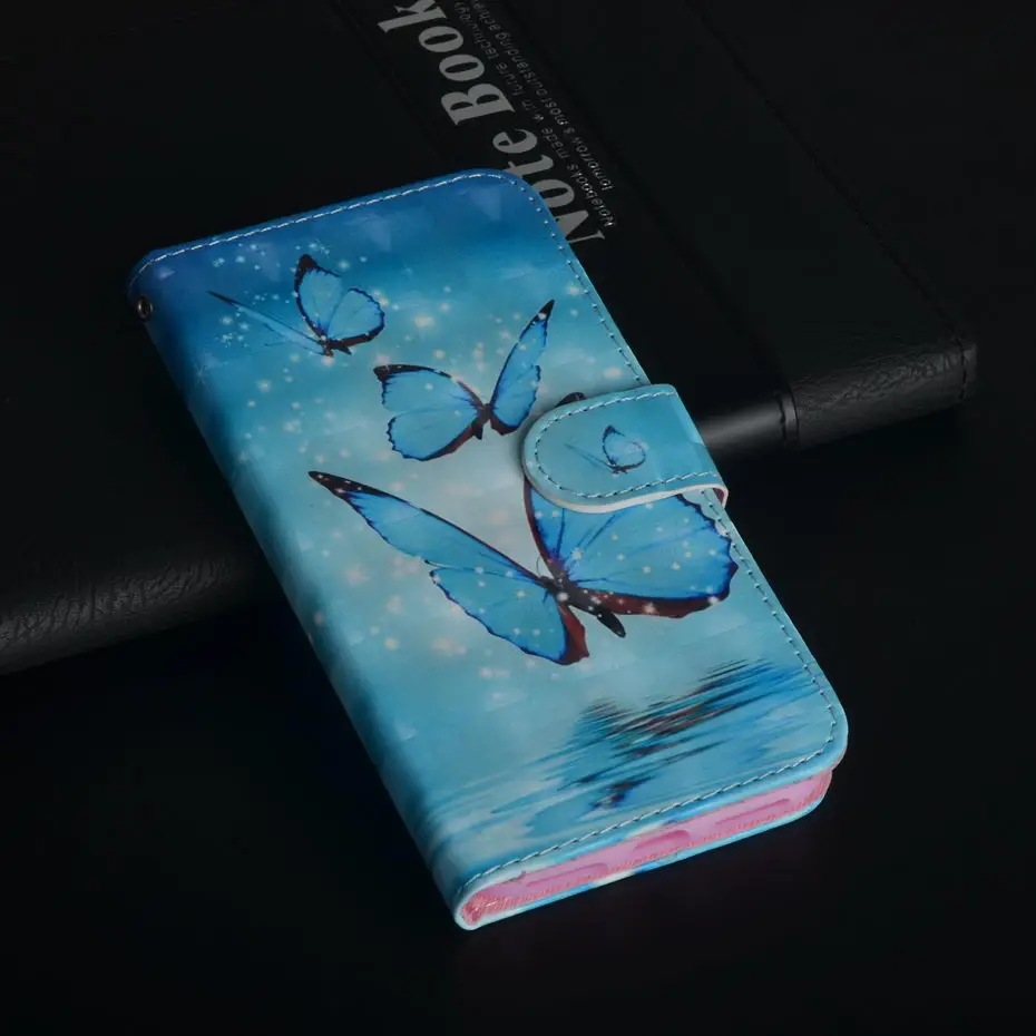 Чехол-бумажник из искусственной кожи с откидной крышкой для samsung Galaxy J2 Core J260G J260 SM-J260G J2core, чехол с 3D видением и рисунком - Цвет: YX20180509