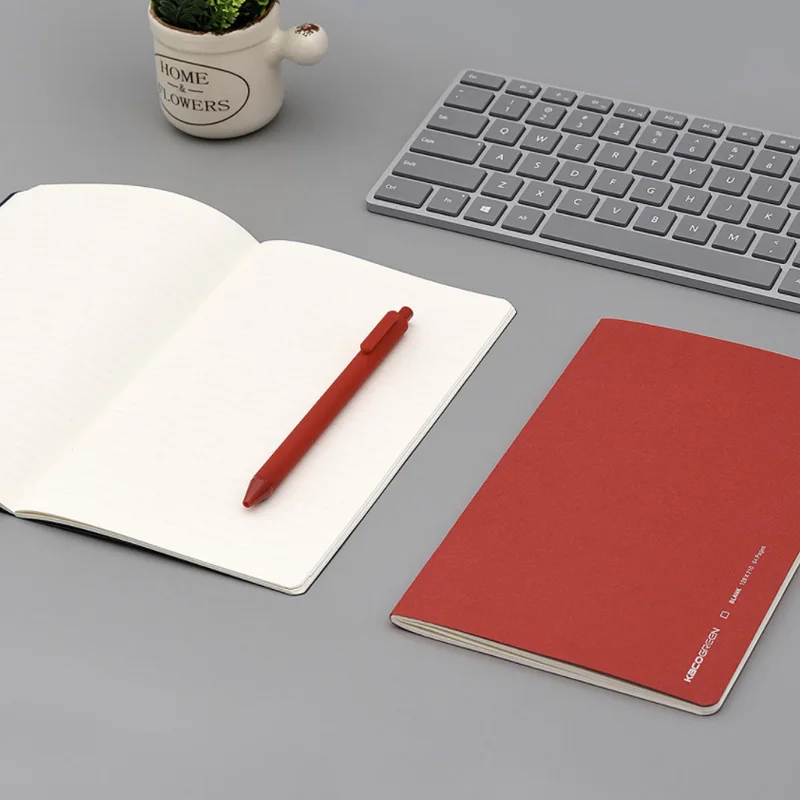 4 шт Xiaomi Mijia Kaco, блокнот из зеленой бумаги, портативная книга для офиса, путешествий, школы, студентов, записная книга, 4 цвета, записная книжка