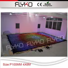 Flykstage занавес ткань СВЕТОДИОДНЫЙ экран занавес