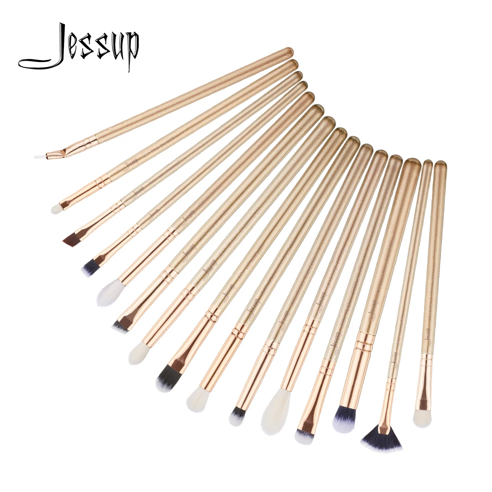 

Jessup brush 15pcs Makeup Brushes Set 3 Colors maquiagem profissional completa Concealer Eyeshadow Liner Lip Blending Brush