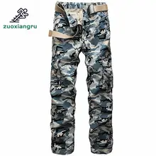 Zuoxiangru мужские тактический военный для охоты кемпинг камуфляжные брюки мужские осенние походные брюки с несколькими карманами