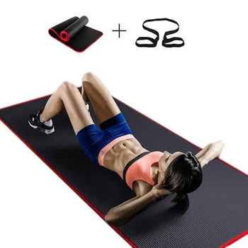 

Extra Thick Exercise Yoga Mat High Quality NRB Non-slip Yoga Matcase for Fitness Tasteless Pilates Gymnastics Mat Flooring Sling
