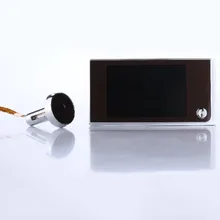 Multifunción de la Seguridad Casera de 3.5 pulgadas TFT LCD a Color Digital Peephole de La Puerta del Timbre de La Cámara de Memoria A Estrenar