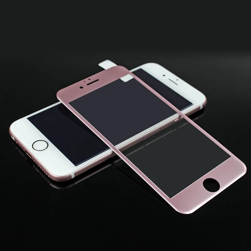 Закаленное 3d стекло с мягкими краями и полным покрытием для iPhone 6 7 защита экрана