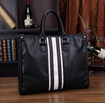 

X-Online hot sale man handbag male fashion tote top-handles