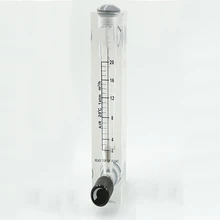 2-20m3/h 1/" с британской конической трубной наружной резьбой панель ПММА тип газа Поплавковый расходомер воздуха ротаметр расходомер с регулируемым клапаном