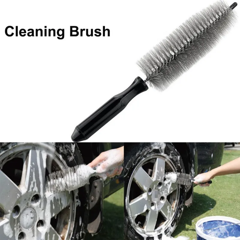2018 New Home All Car Auto Motorcycle Car Wash Tire Brush Dust Cleaner Cleaning Tools Wheel Clean For Audi Nissan Kia BMW