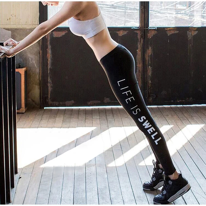 

Whimsical 2017 Ropa Deportiva Mujer Gym Woman Sports Tight Mesh Yoga Leggings Comprehension Women Running Tights Free Shipping