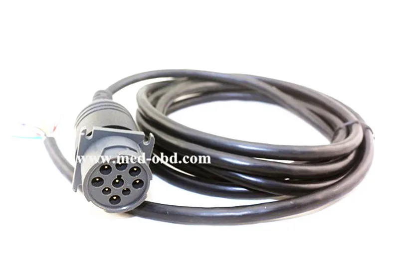 Deutsch J1939 9pin Мужской кабель для открытия конца проводной 6 футов/1 8 м|cable 3|cable ccable 3 m |