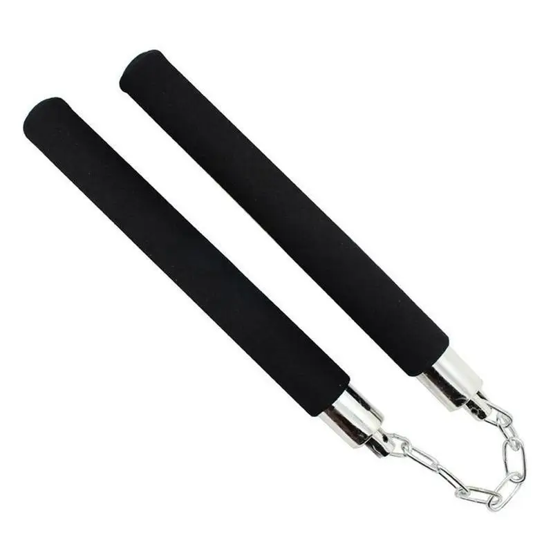 Каратэ Боевые искусства обучение пены Nunchaku нунчаки палочка практика игрушка для детей 4 цвета безопасности губка Nunchaku