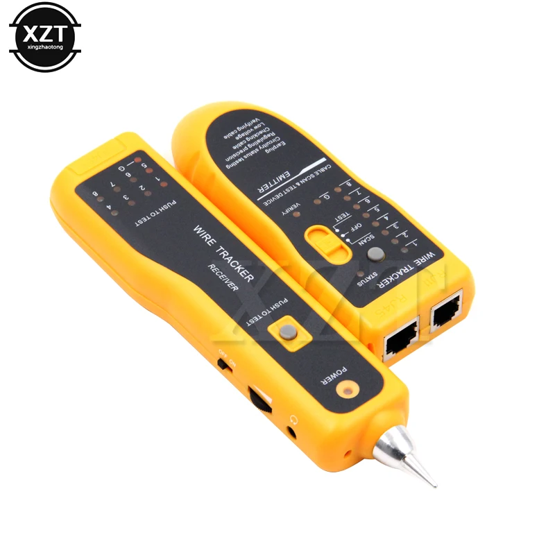 Тестер сетевого кабеля Ethernet LAN 1 шт. детектор RJ11 RJ45 Cat5 Cat6 телефонной линии трекер