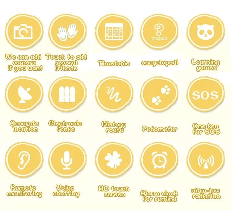 Q10 GPS Tracker Watch 3G For Kids SOS Emergency