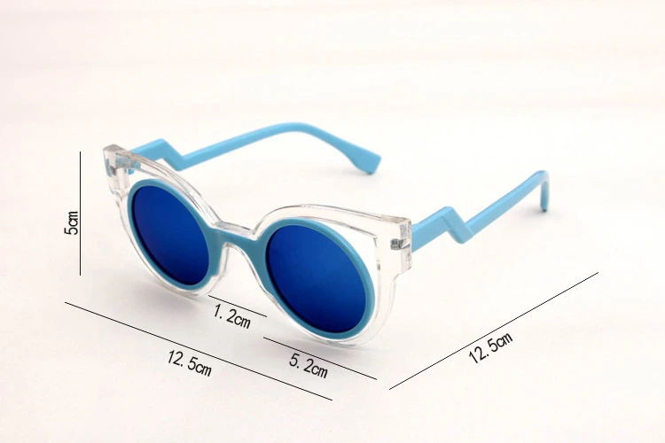 MX DMY детские солнцезащитные очки для девочек брендовые солнцезащитные очки "кошачий глаз", детские очки для мальчиков и UV400 объектив Детские солнцезащитные очки Симпатичные очки оттенки очки
