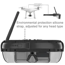 1080P Video & Music & Picture & E-book & TF Card Portable Wireless Video Glasses 3D72 Inch Mobile Theatre Video Glasses