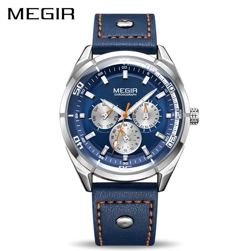

MEGIR Creative Army Military Watches Men Luxury Brand Quartz Sport Wrist Watch Clock Men Relogio Masculino M2072