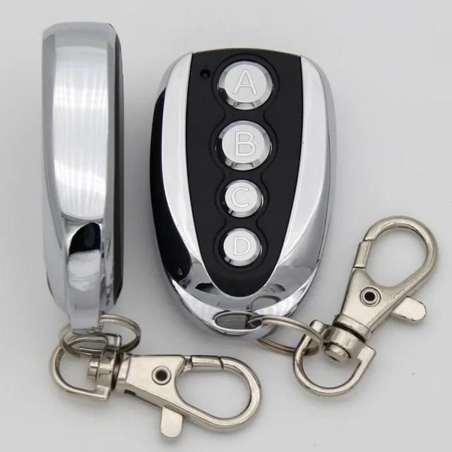 433MHz Remote Control Duplicator Copy Clone Garage Door Gate Remote Control Fixed Code 433mhz Transmitter Keychain Opener Remote 5