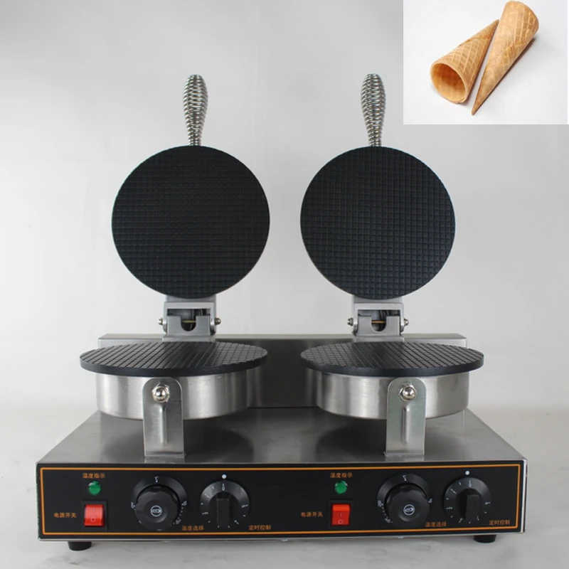 double head ice cream cone maker