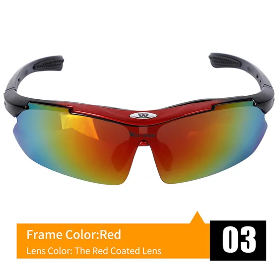 WEST BIKING очки для велоспорта, мужские спортивные солнцезащитные очки для велоспорта, дорожный MTB велосипед, велосипедные очки gafas ciclismo, очки унисекс - Цвет: Red Color