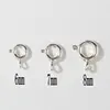 Best Quality 6-8mm Silver Spring Ring Clasps Hooks 925 sterling Silver Connection Buckle For Necklace Bracelet Jewelry DIY ► Photo 3/6
