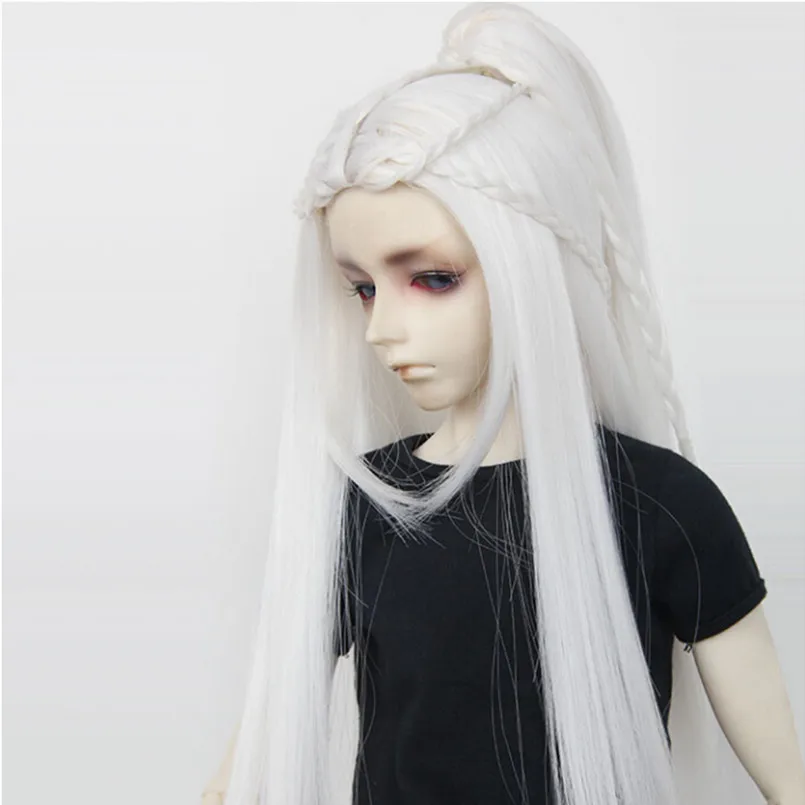 (21.5 24 cm) 1/3 BJD Doll Wigs Vintage Style Long Straight Doll Hair
