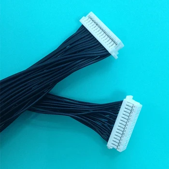 

5pcs LVDS Line Socket LCD Screen Harness Connector SH1.0 20/30/40/50 Core Double Harness 20CM Long