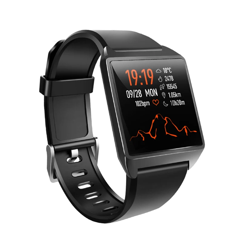 

2019 Fitness Bracelet Heart Rate Monitor IP67 Waterproof Band Blood Pressure Pedometer Color Screen Watch smart wristband